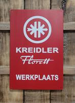 Kreidler Florett Werkplaats reclamebord van metaal wandbord, Info@deconoord.nl, Deco Noord, Overige typen, Nieuw