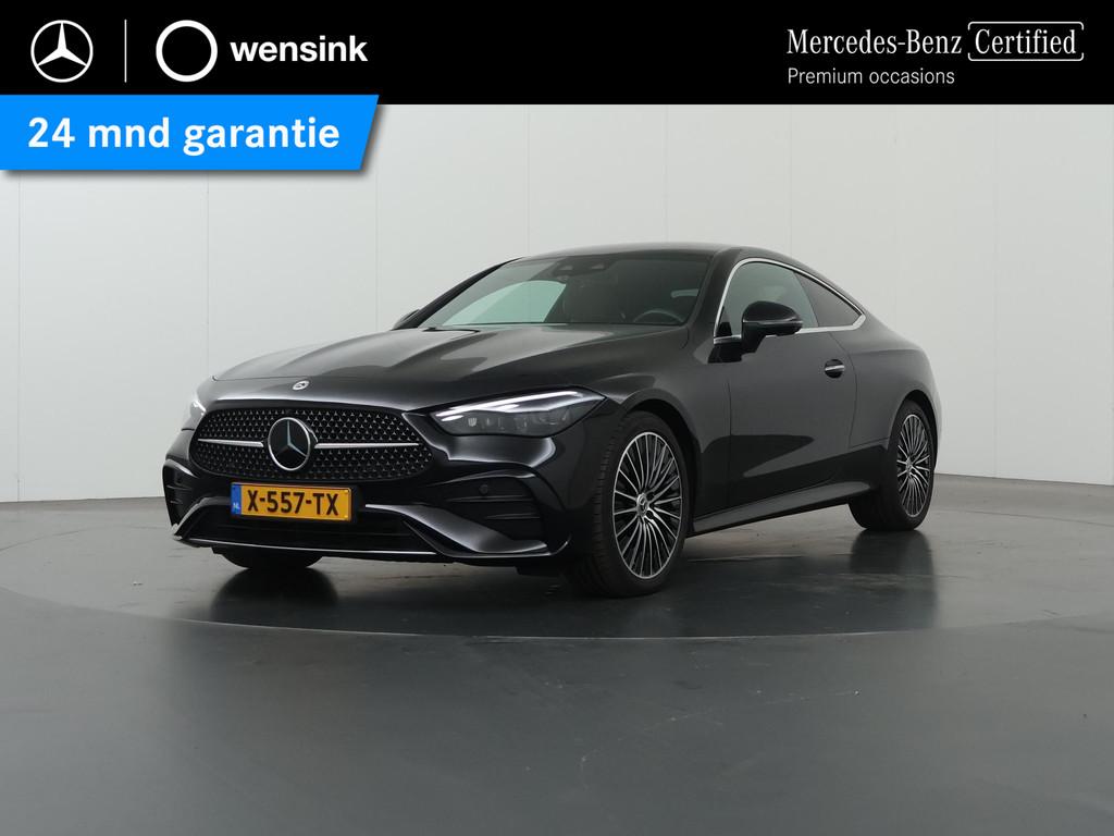 Mercedes-Benz CLE Coupé 200 AMG Line | Nappalederen bekledi, Auto's, Mercedes-Benz, Euro 6, 4 cilinders, 4 stoelen, Zwart