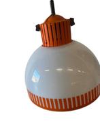 vintage oranje space age hanglamp / luster, Huis en Inrichting, Ophalen, Gebruikt, Kunststof, Minder dan 50 cm