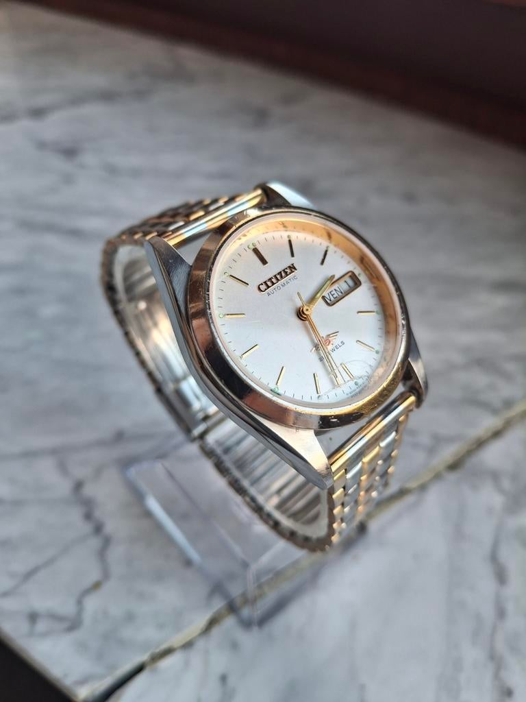 Vintage Citizen Automatic 21 Jewels Day-Date – Japan, Verzenden