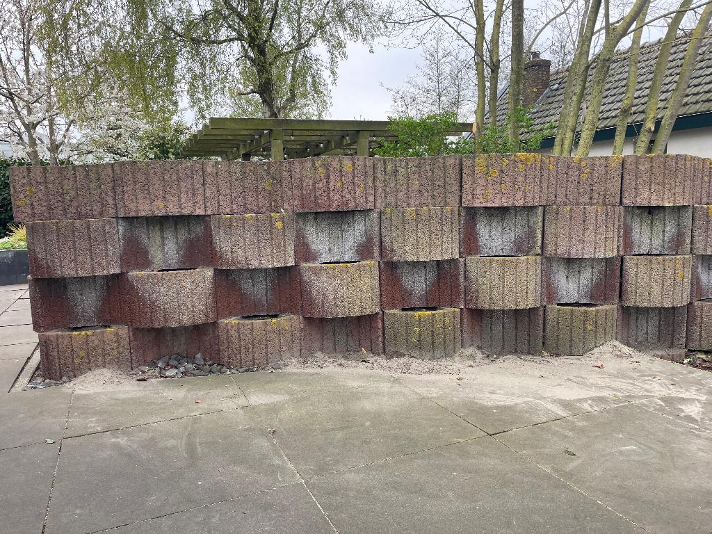 Plantenbakken beschikbaar, Ophalen, Steen, Gebruikt, Minder dan 30 cm