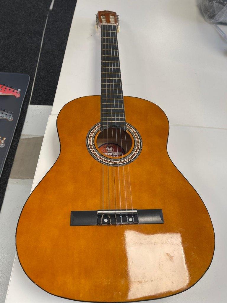 Hondo Klassieke akoestische gitaar Model DDC-39/HA incl. tas, Klassieke of Spaanse gitaar, Gebruikt, Ophalen of Verzenden, Hondo