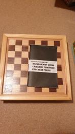 Houten spellen doos nieuw, Ophalen of Verzenden, Nieuw