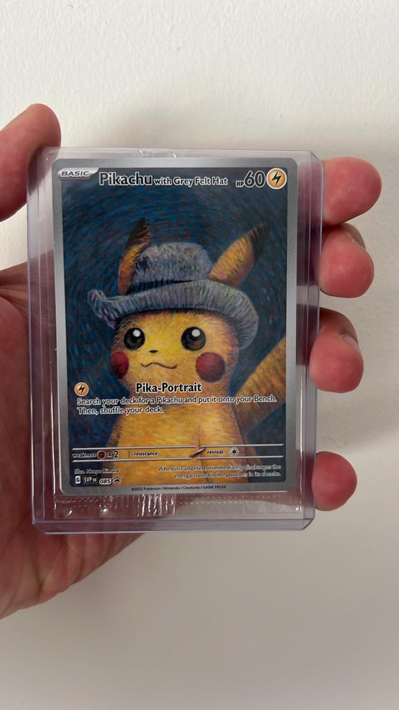 PIKACHU VAN GOGH SEALED!, Ophalen of Verzenden, Zo goed als nieuw, Losse kaart