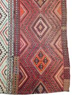 Handmade antique oriental wool Kelim carpet Soumak 238x260cm, Gebruikt, HYPE POP-UP, Vierkant, 200 cm of meer