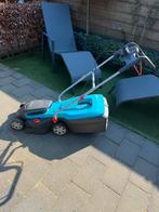 Gardena powermax 1400/34 grasmaaier, Tuin en Terras, Grasmaaiers, Ophalen, Cirkelmaaier, Gebruikt, Elektrische grasmaaier