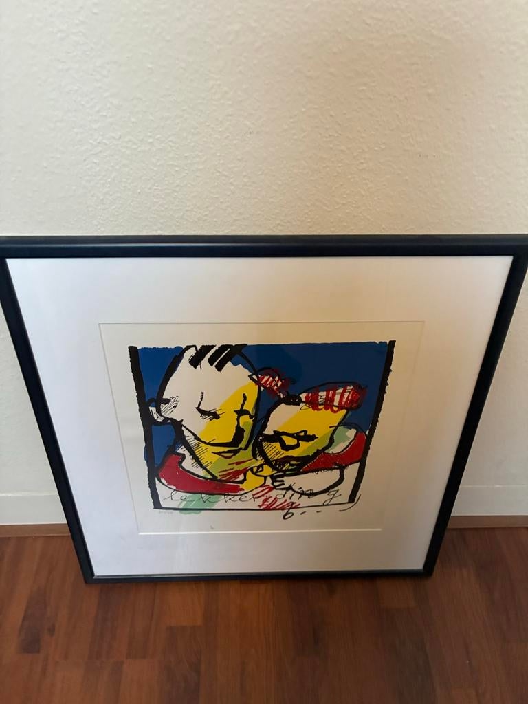 Herman Brood Zeefdruk 'Lekkerding' - Gesigneerd en Genummerd, Antiek en Kunst, Kunst | Schilderijen | Modern, Ophalen