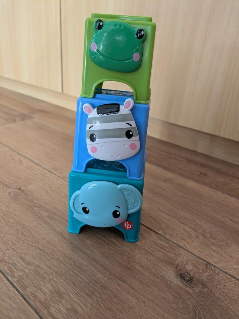 Fisher Price stapeltorentje plastic, Ophalen of Verzenden