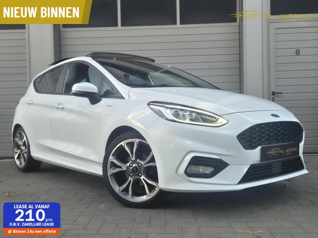 Ford Fiesta 1.0 EcoBoost ST-Line Pano/Carplay/Keyless/Led/, Voorwielaandrijving, Gebruikt, Euro 6, Met garantie (alle)