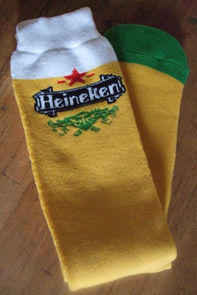 Heineken sokken (nr.2), Verzamelen, Biermerken, Nieuw, Kleding, Heineken, Ophalen of Verzenden