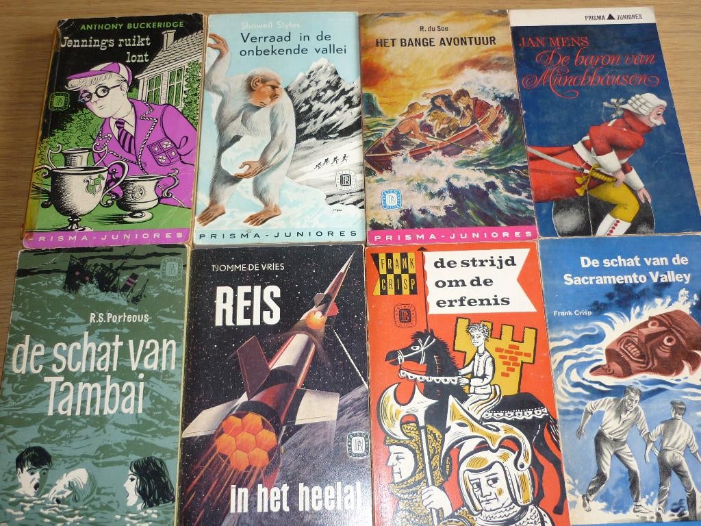 pockets van prisma juniors, Boeken, Ophalen of Verzenden, Gelezen