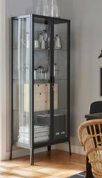 Milsbo cabinet kast glass, Huis en Inrichting, Kasten | Vitrinekasten, Ophalen of Verzenden, Zo goed als nieuw, 25 tot 50 cm, 50 tot 100 cm