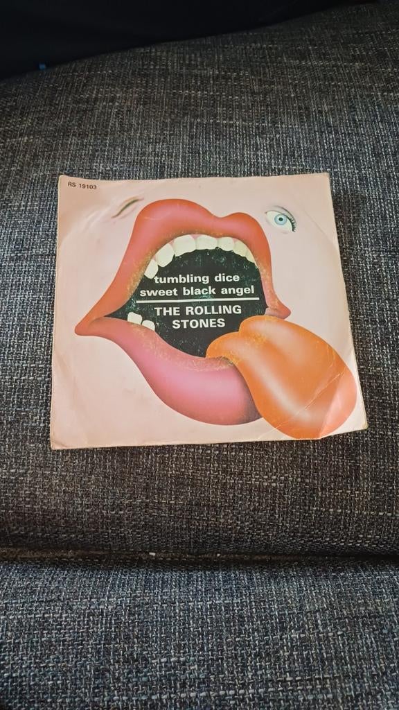 The Rolling Stones - Tumbling Dice /, Cd's en Dvd's, Vinyl Singles, Gebruikt, Single, Rock en Metal, 7 inch, Ophalen of Verzenden