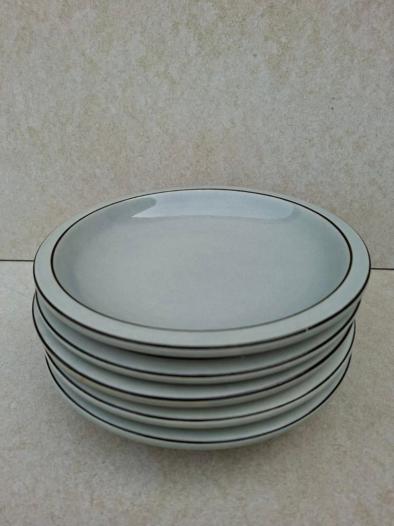 5 Bing & Grondahl Stoneware Dinerborden - Ø 20cm, Ophalen of Verzenden