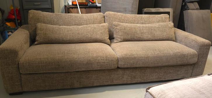 Kingsize 3-persoons bank Neef Meubels, Huis en Inrichting, Banken | Bankstellen, Zo goed als nieuw, Rechte bank, Driepersoons