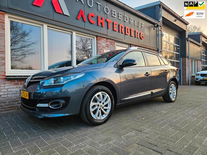 Renault Mégane Estate 1.2 TCe Limited Trekhaak! Airco! Crui, Auto's, Renault, Bedrijf, Te koop, Mégane, ABS, Airbags, Airconditioning