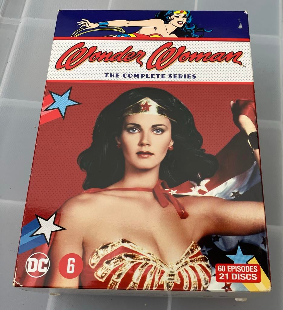 Wonder Woman: The Complete Series DVD Boxset (21 Discs), Gebruikt, Boxset, Ophalen of Verzenden, Vanaf 6 jaar