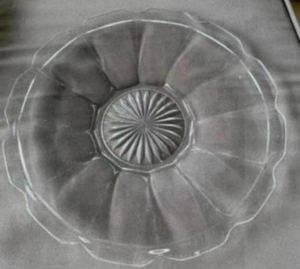 Div. glazen Vla Schalen en/ of Deco Schalen of zgan IJsemmer, Ophalen of Verzenden, Zo goed als nieuw, Rond, Glas