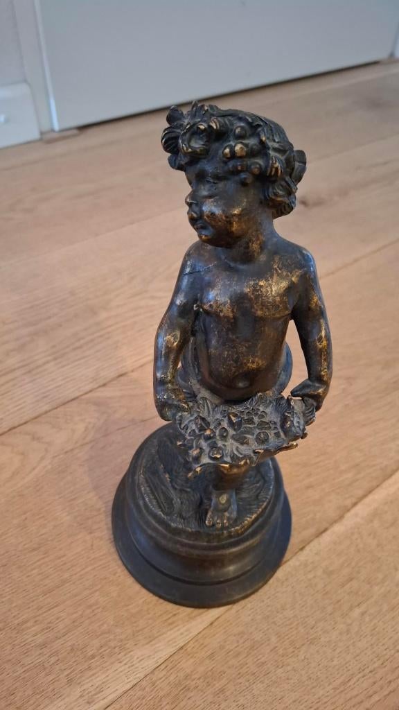 Bronzen beeld naakte dame, Ophalen of Verzenden