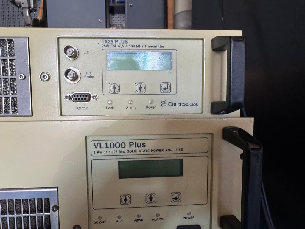 Cte broadcast TX25 PLUS en VL1000 Plus, Ophalen, Gebruikt, Overige aantallen, Overige merken