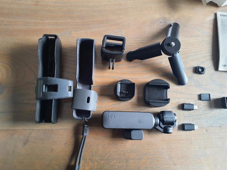 DJI Osmo Pocket 1 met expansion kit, Audio, Tv en Foto, Actiecamera's, Overige merken, Ophalen of Verzenden