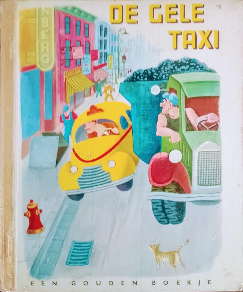 De Gele Taxi, Gelezen, 3 tot 4 jaar, Ophalen of Verzenden, Lucy Sprague Mitchell.