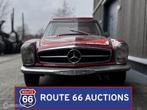 Mercedes-Benz 230 SL | 1965 | Route 66 Auctions, Overige carrosserieën, Zwart, Mercedes-Benz, Bedrijf