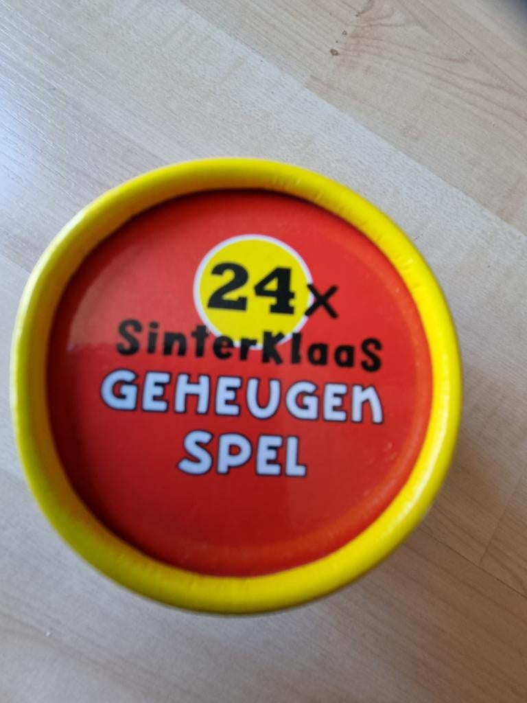 Sinterklaas geheugenspel - 24x - nieuw in verpakking, Ophalen of Verzenden, Nieuw