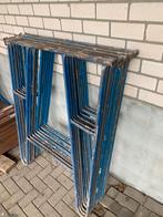 Schragen staal 5 stuks 135cm hoog, Doe-het-zelf en Verbouw, Steigers, Ophalen of Verzenden, Zo goed als nieuw, Overige typen, Minder dan 2 meter