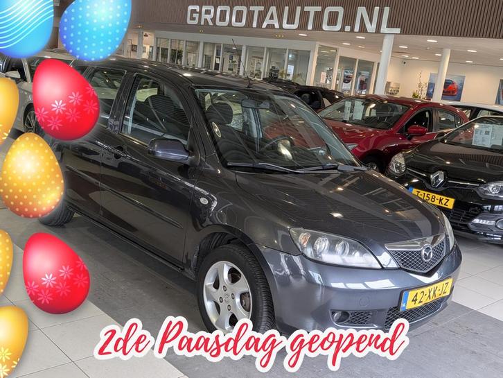 Mazda 2 1.4 Touring Airco, Trekhaak, Stuurbekrachtiging, Auto's, Mazda, Bedrijf, Te koop, ABS, Airbags, Airconditioning, Centrale vergrendeling