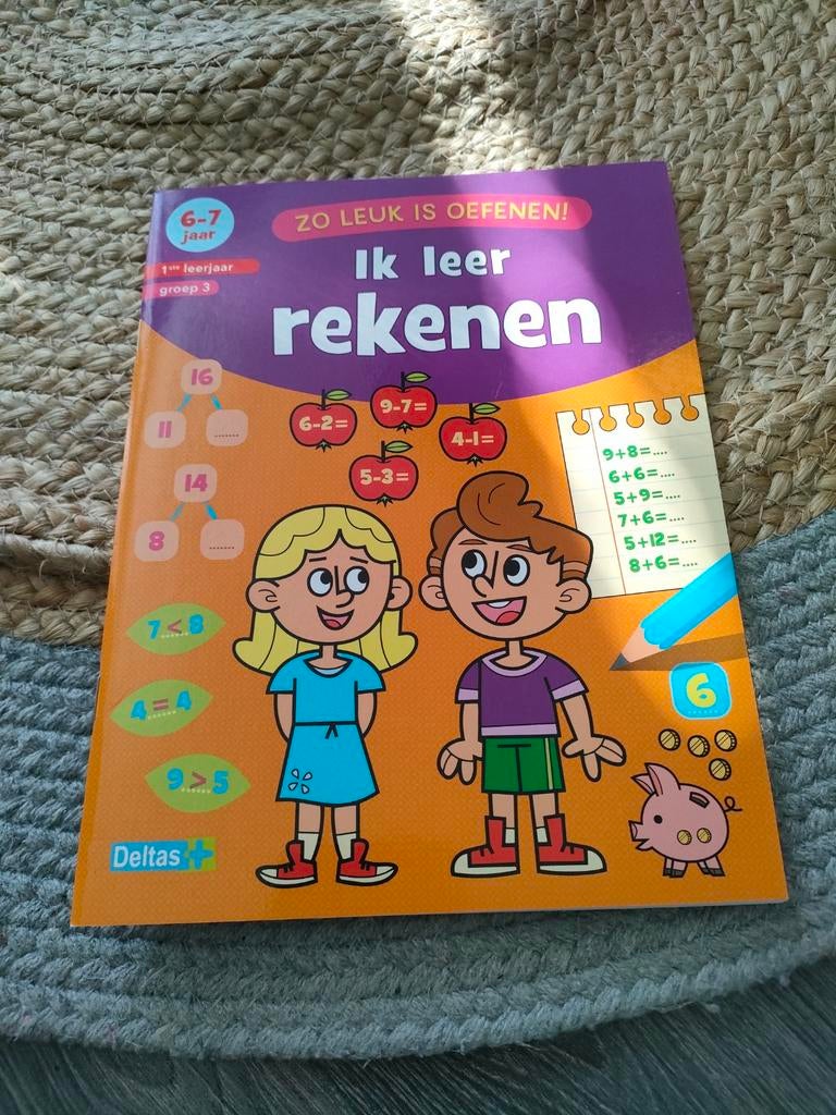 Nieuw Ik leer rekenen oefenboek 6-7 jaar (groep 3), Boeken, Ophalen, Zo goed als nieuw, Onbekend, Non-fictie