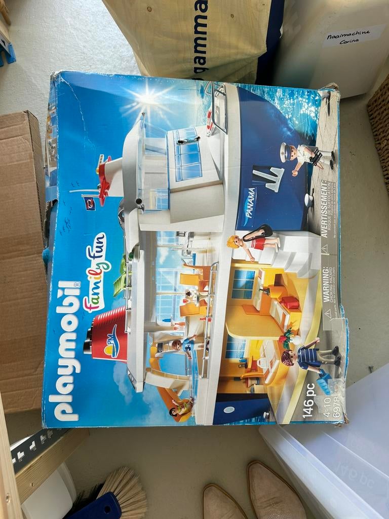 Cruise schip playmobil, Ophalen of Verzenden, Zo goed als nieuw