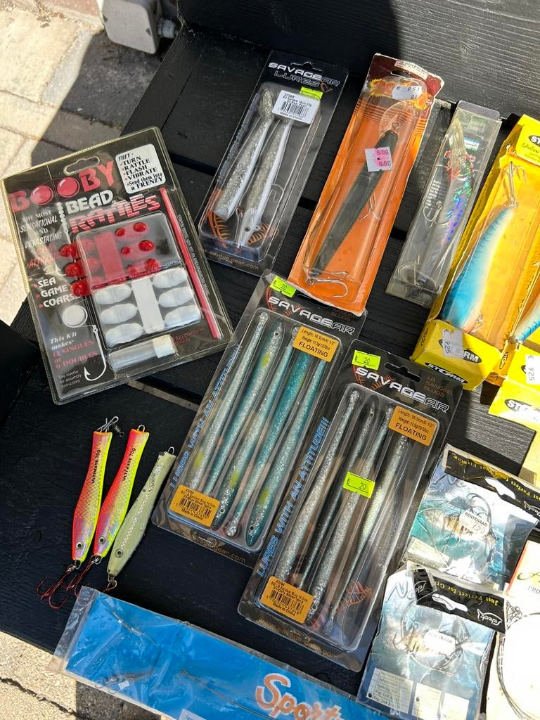 Groot lot nieuw en licht gebruikt kunsaas., Watersport en Boten, Ophalen of Verzenden, Zo goed als nieuw, Overige typen