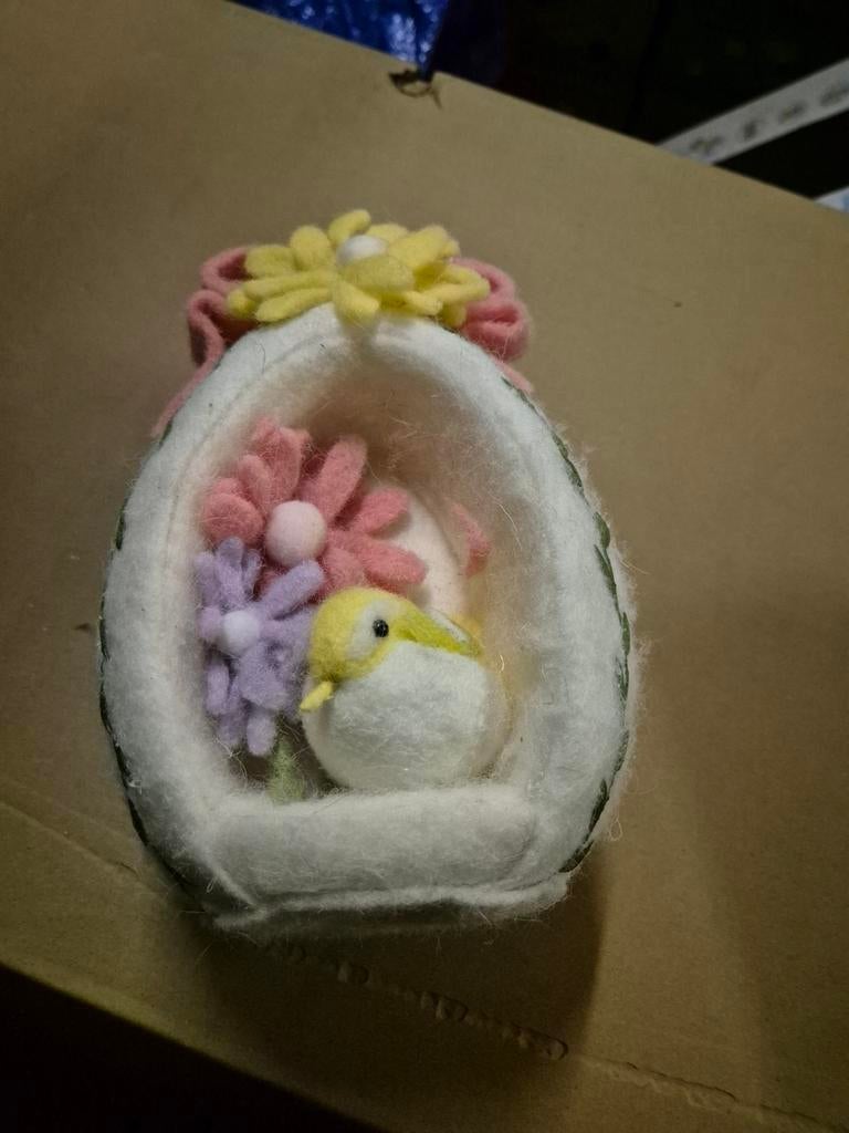 Te koop mooi decoratie paasei., Diversen, Ophalen