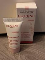 Clarins calm essentiel soothing emulsion 5 ml, Ophalen of Verzenden, Nieuw, Gehele gezicht, Verzorging
