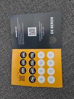 Jumbo restaurant spaarzegels de beren, Jumbo, Ophalen of Verzenden