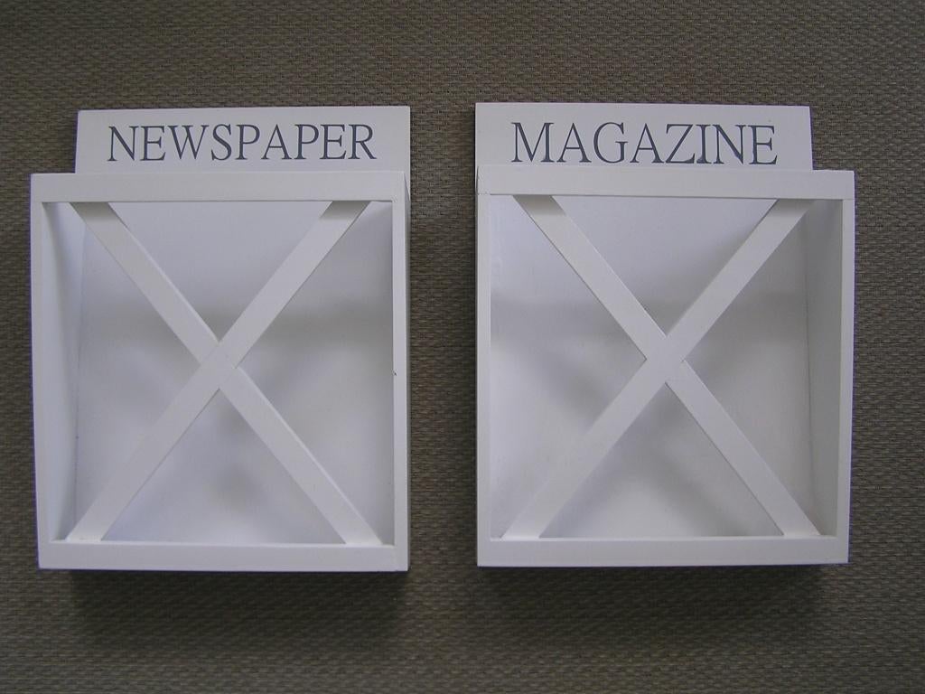 Newspaper en Magazine bakken., Ophalen of Verzenden, Nieuw