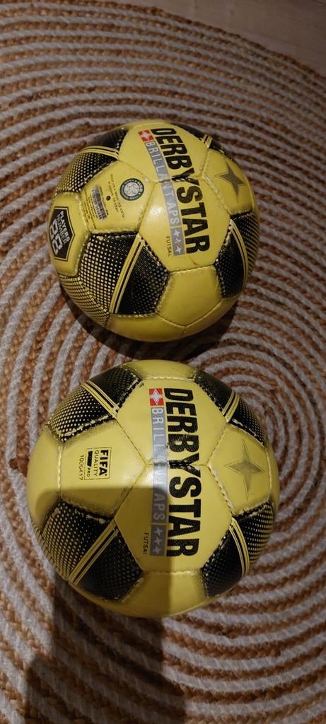 Derbystar Futsal Brillant APS voetbal (2 stuks), Ophalen of Verzenden, Gebruikt, Bal