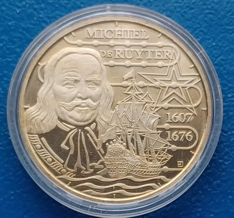 De Canon van Nederland - Michiel de Ruyter (Koper-nikkel), Verzenden, Overige materialen, Nederland