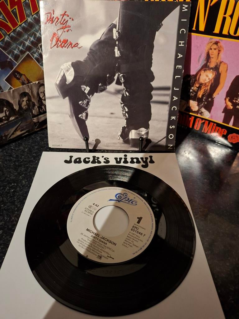Michael Jackson - Dirty Diana 7 inch Single (Pop) 1988, Cd's en Dvd's, Vinyl | Pop, Ophalen of Verzenden, Gebruikt, Overige formaten