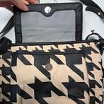 Liz Claiborne vintage crossbody tas – zwart/beige art 48560, Sieraden, Tassen en Uiterlijk, Tassen | Damestassen, Zwart, Ophalen of Verzenden