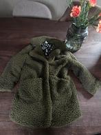 Hema teddy winterjas groen maat 122/128, Ophalen of Verzenden, Gebruikt, Jongen of Meisje, Jas