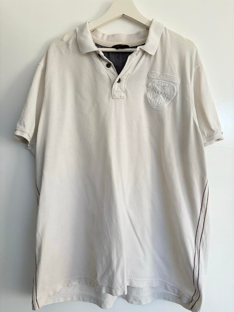 PME Legend heren polo - XXL - Zo goed als nieuw, Ophalen of Verzenden, Zo goed als nieuw, Overige maten, Wit