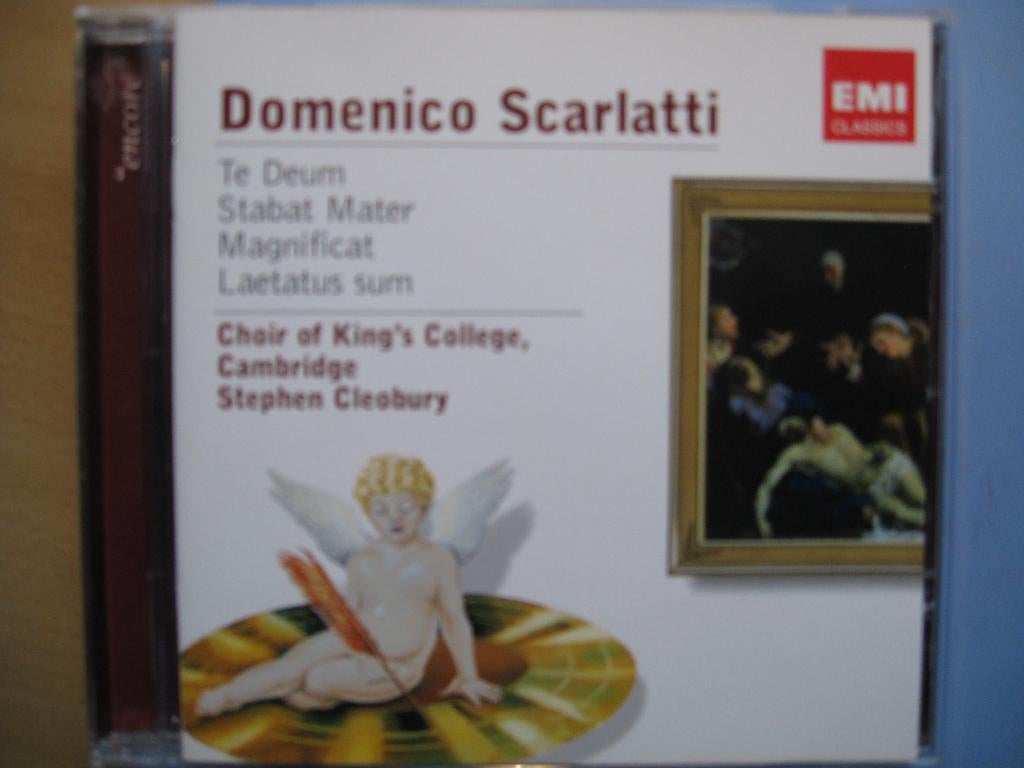 Domenico Scarlatti, Te Deum, Stabat Mater e.a., Ophalen of Verzenden, Barok, Zo goed als nieuw, Vocaal