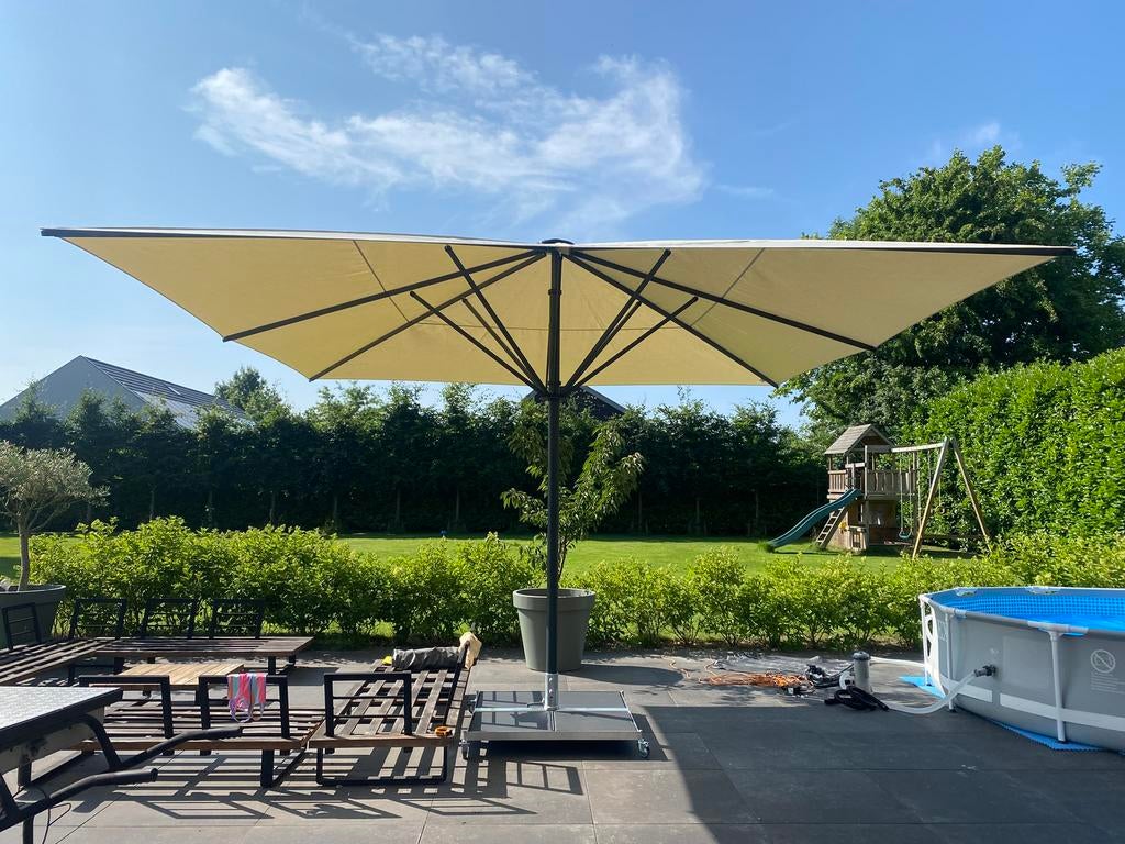 Parasol horeca kwaliteit, Tuin en Terras, Overige typen, Nieuw, Ophalen of Verzenden, Waterdicht