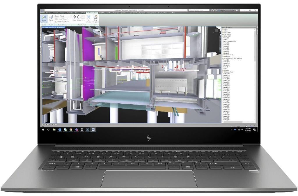HP ZBook 15 STUDIO G7  I7 10TH GEN 16 GB NVIDIA  GARANTIE, Met videokaart, HP, Intel® Core™ i7 , Zo goed als nieuw