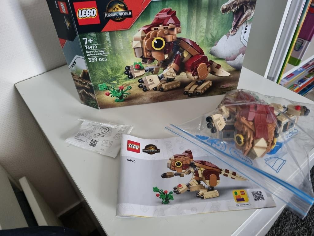 LEGO Jurassic World 76970 Baby Dinosaur Oviraptor, Compleet, Jurassic World, Lego, Ophalen of Verzenden