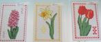 Borduurpatroon 6 x Tulp Hyacint Krokus Sneeuwklokje 6874, Hobby en Vrije tijd, Verzenden, Nieuw, Handborduren, Patroon