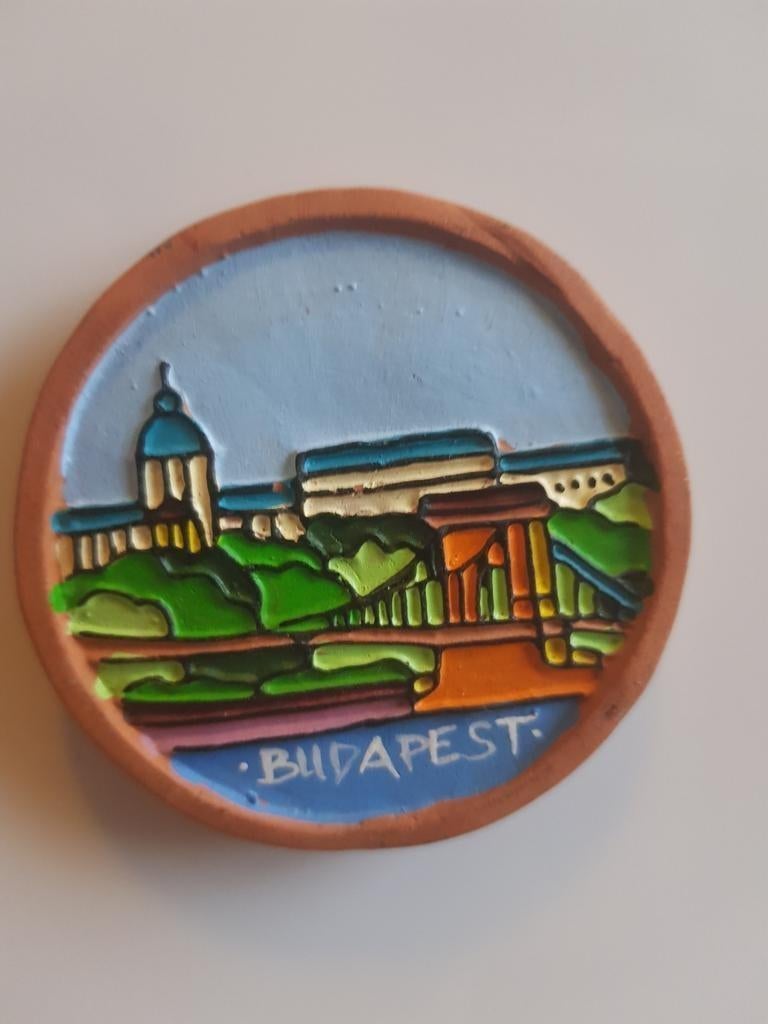 Koelkastmagneetje Budapest ***zgan***, Ophalen of Verzenden, Zo goed als nieuw
