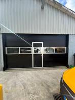 Garage/overhead deur zwart, Doe-het-zelf en Verbouw, Ophalen, Kunststof, Garagedeur, Zo goed als nieuw